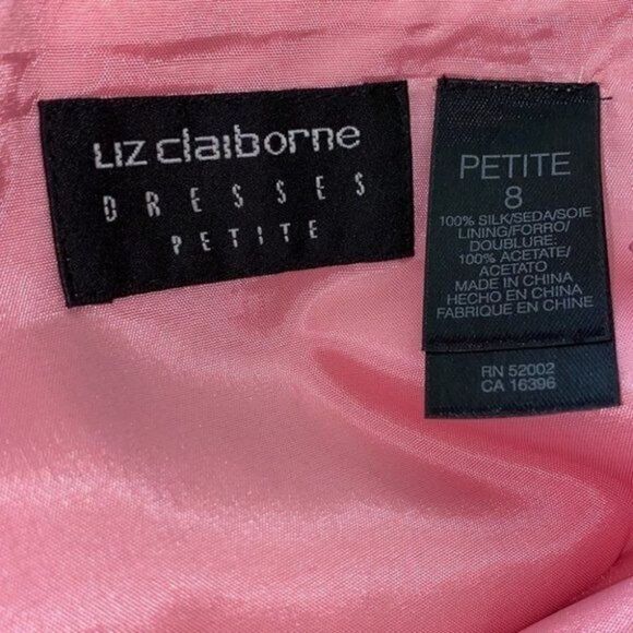 Liz Claiborne Floral Ombré Dress Size 8P - Picture 12 of 13